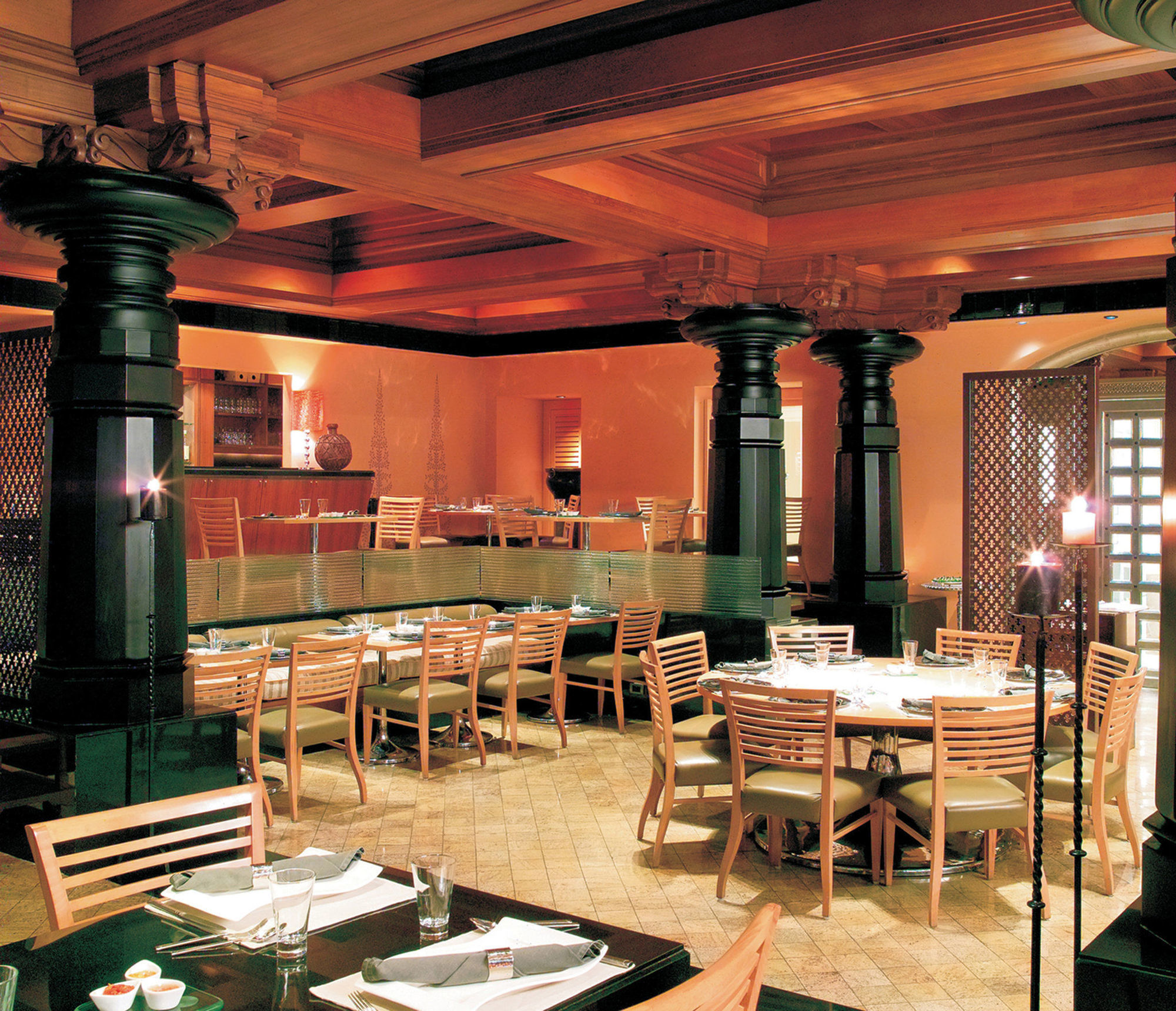 The Taj Mahal Palace, Bombay Ristorante foto The interior of the restaurant